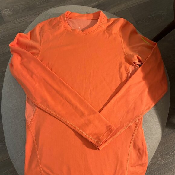 Arc'teryx Women's Phase AR Crew Neck Long Sleeve Women Base Layer Orange - Picture 3 of 6